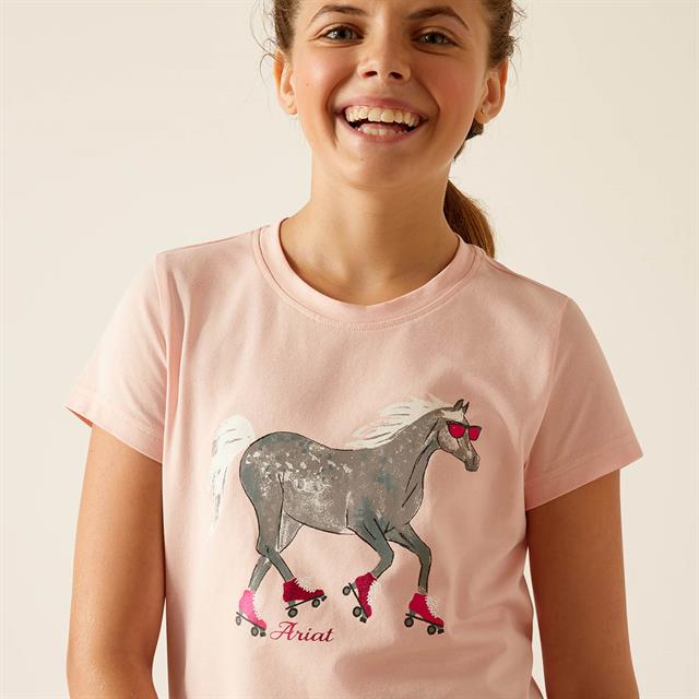Shirt Ariat Roller Pony Tee Kids Pink