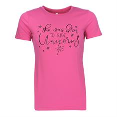 Shirt Unicorn Ride Kids Epplejeck Dunkelpink