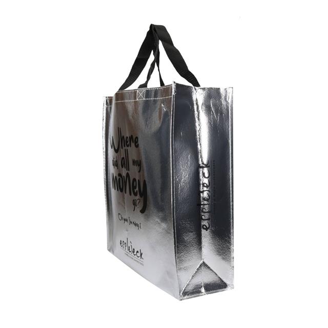 Shopper Where Did All My Money Go Epplejeck Silber