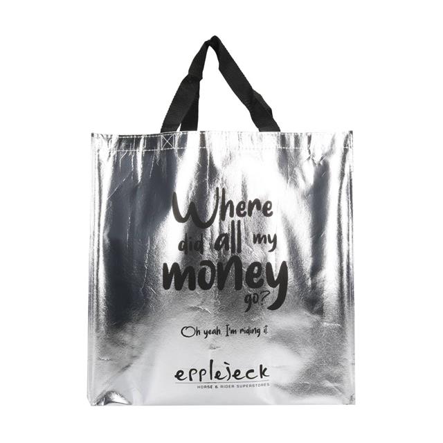 Shopper Where Did All My Money Go Epplejeck Silber