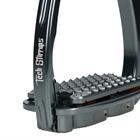 Sicherheitssteigbügel Dressage Plus Tech Stirrups Dunkelgrau