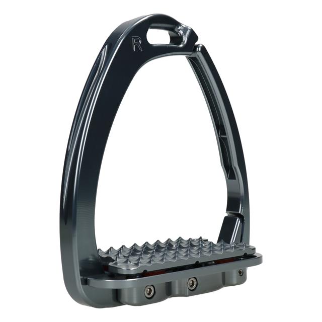 Sicherheitssteigbügel Dressage Plus Tech Stirrups Dunkelgrau