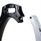 Sicherheitssteigbügel HGTech Horsegear Schwarz-Silber
