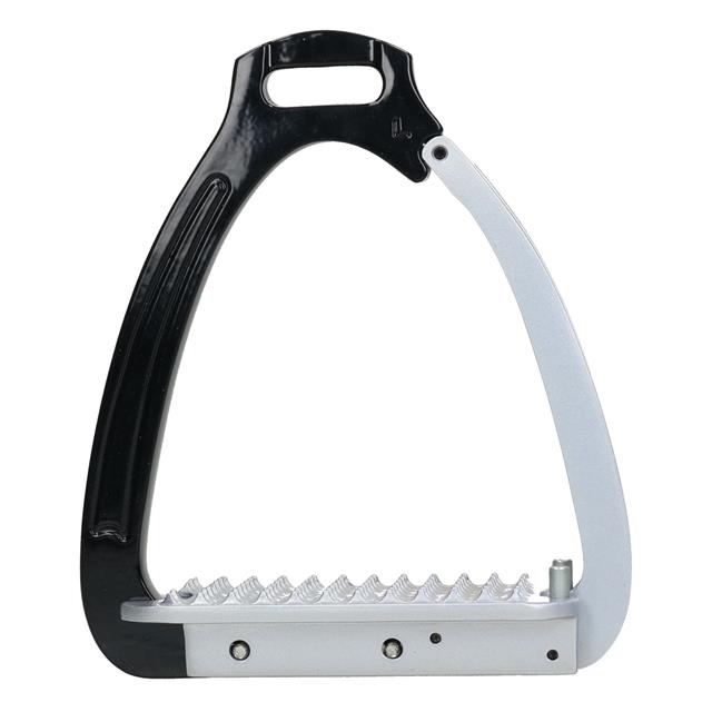 Sicherheitssteigbügel HGTech Horsegear Schwarz-Silber