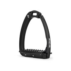 Sicherheitssteigbügel Venice Dressage Sloped Tech Stirrups Schwarz