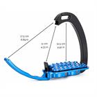 Sicherheitssteigbügel Venice Evo Plus Tech Stirrups Schwarz-Grau