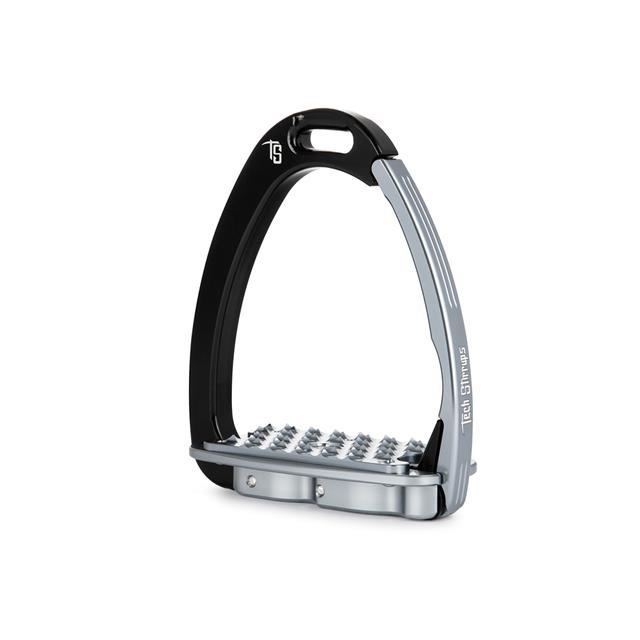 Sicherheitssteigbügel Venice Evo Tech Stirrups Schwarz-Grau