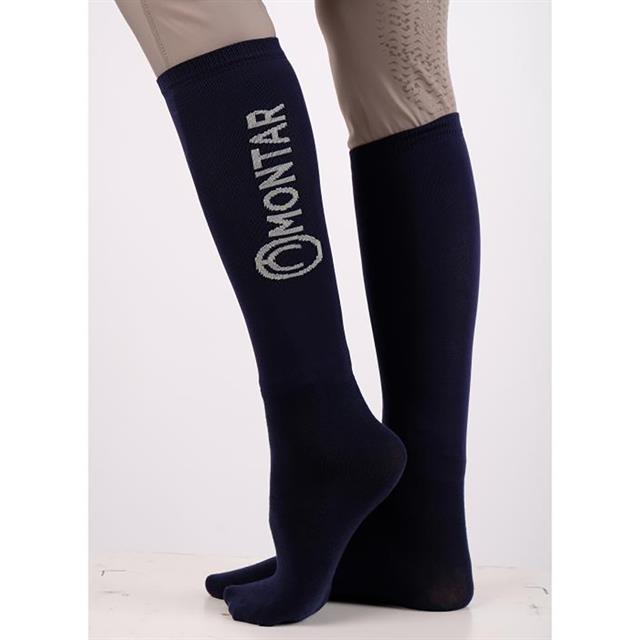 Socken Logo Uni Montar Dunkelblau