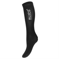 Socken Logo Uni Montar Schwarz