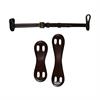 Sperrriemen mit 2 abnehmbaren Befestigungsschlaufen D Collection by Dy'on Braun