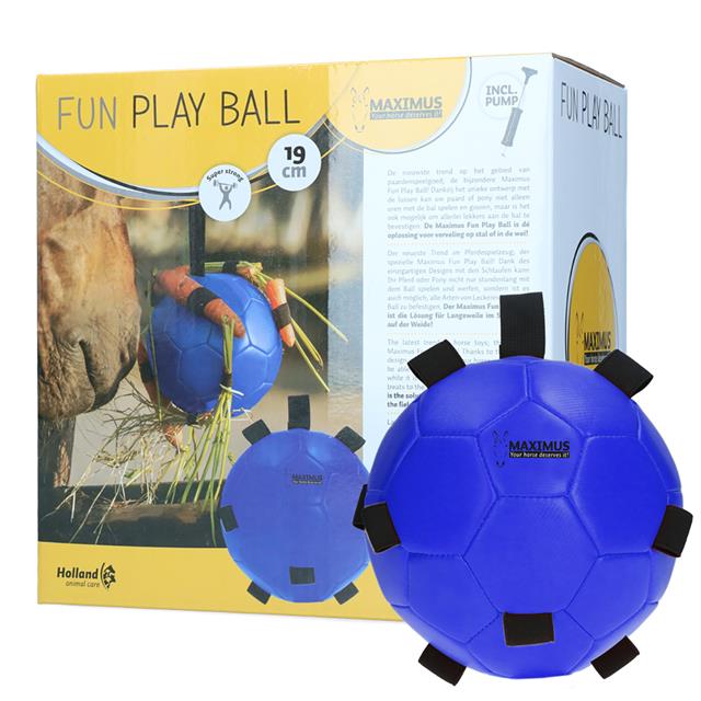 Spielball Fun Play Ball Maximus Excellent Blau