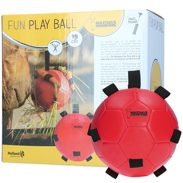 Spielball Fun Play Ball Maximus Excellent Rot
