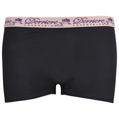 Sportunterhose Shorty Padded Female Derriere Equestrian Schwarz