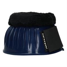 Springglocken Gummi mit Fell HORSEGEAR Dunkelblau