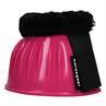 Springglocken Gummi mit Fell HORSEGEAR Dunkelrosa