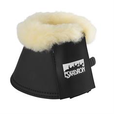 Springglocken Lammfell Eskadron Schwarz
