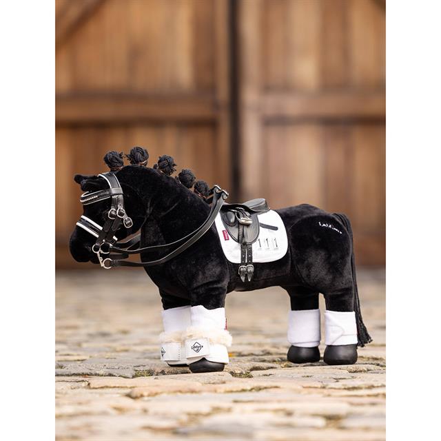 Springglocken Mini Toy Pony Dressur LeMieux Weiß