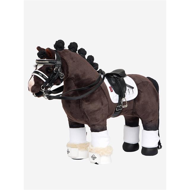 Springglocken Mini Toy Pony Dressur LeMieux Weiß