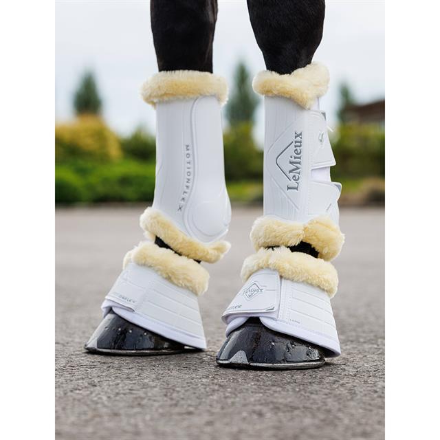 Springglocken Motionflex Fell LeMieux Weiß