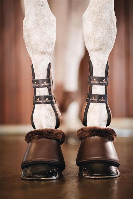 Springglocken Sheepskin Leather Kentucky Braun-Braun