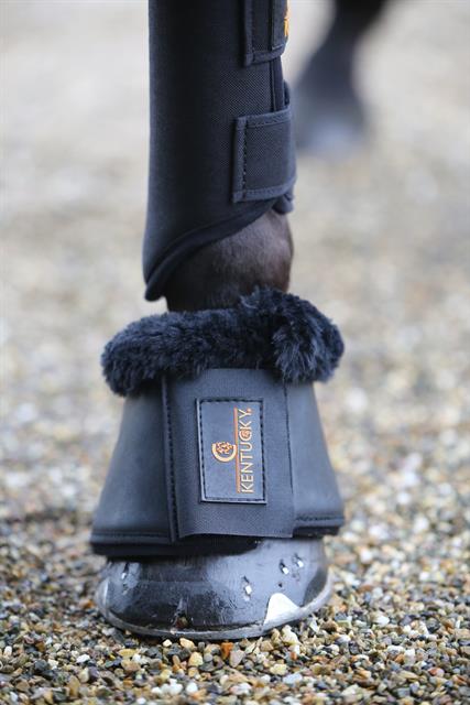 Springglocken Sheepskin Leather Kentucky Schwarz-Schwarz