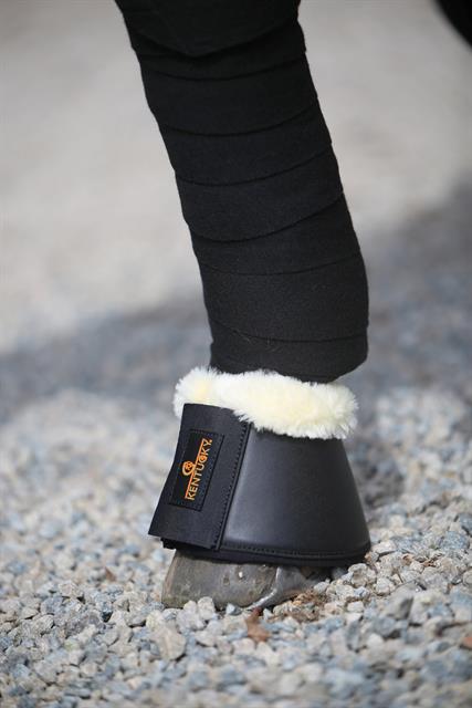 Springglocken Sheepskin Leather Kentucky Schwarz