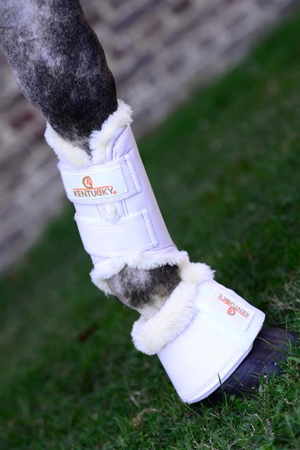 Springglocken Sheepskin Leather Kentucky Weiß