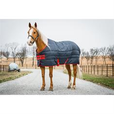 Stalldecke Amigo Mio 150gr Horseware Dunkelblau-Rot