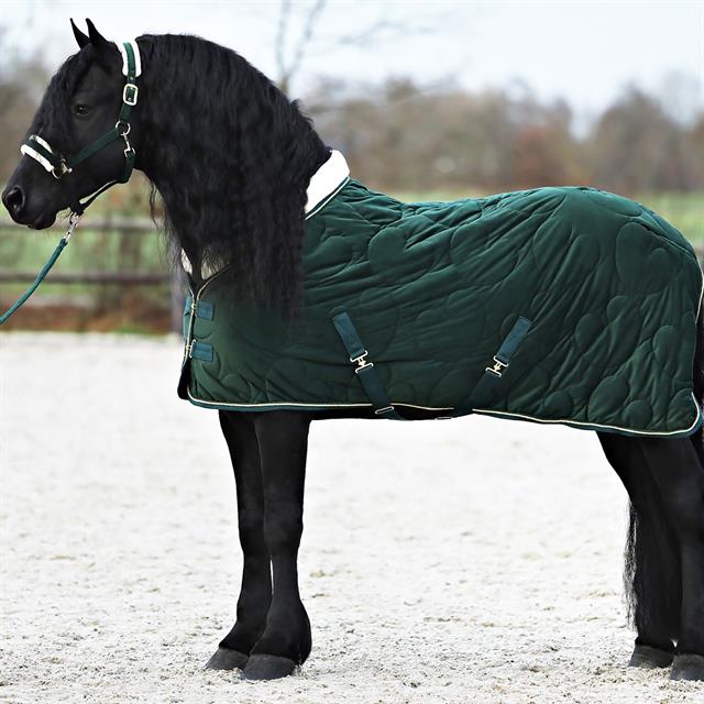 Stalldecke Friesian Horse By HORSEGEAR Dunkelgrün