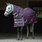 Stalldecke mit Halsteil ComFiTec PP II 220g WeatherBeeta Dunkelrot