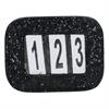 Startnummer Showtime Glitter HB Schwarz-Schwarz