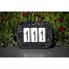 Startnummer Showtime Glitter HB Schwarz-Schwarz
