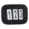 Startnummer Showtime Glitter HB Schwarz-Schwarz