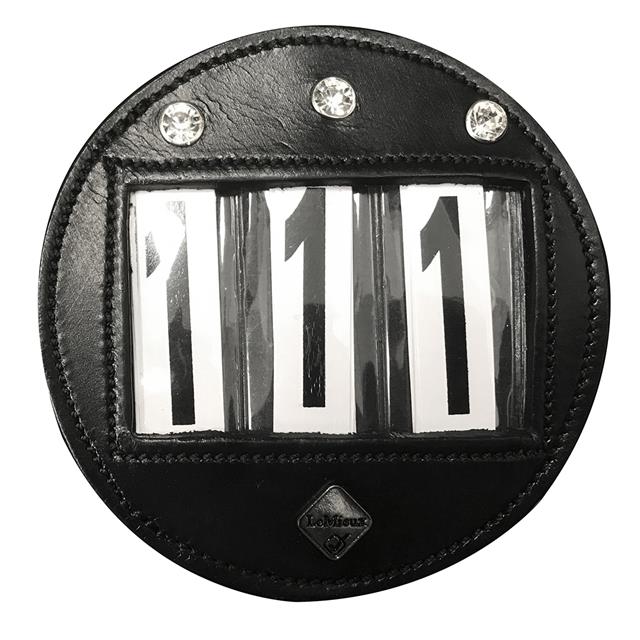 Startnummerhalter Diamante LeMieux Schwarz