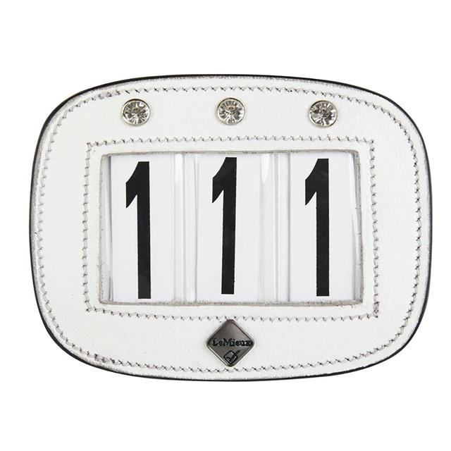 Startnummerhalter LeMieux Weiß