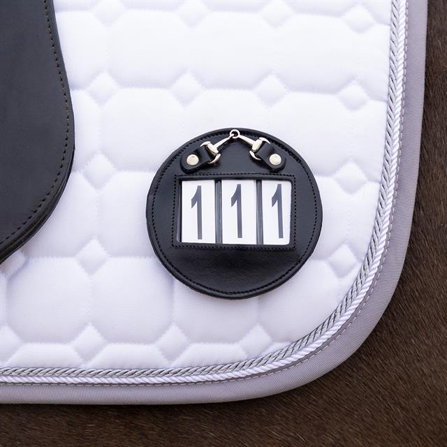 Startnummerhalter Ricki QHP Schwarz-Silber