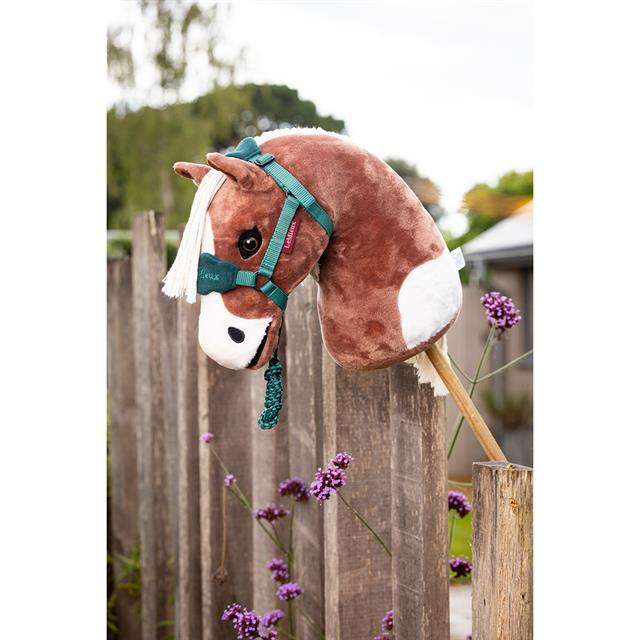 Steckenpferd Hobby Horse Flash LeMieux Braun-Weiß