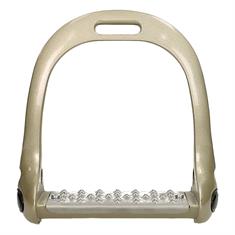 Steigbügel Color Aluminium Grip Gold