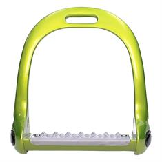 Steigbügel Color Aluminium Grip Grün