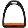Steigbügel Profil Premium Compositi Schwarz-Orange