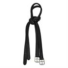 Steigbügelriemen HGLuxe Soft Leder HORSEGEAR Schwarz