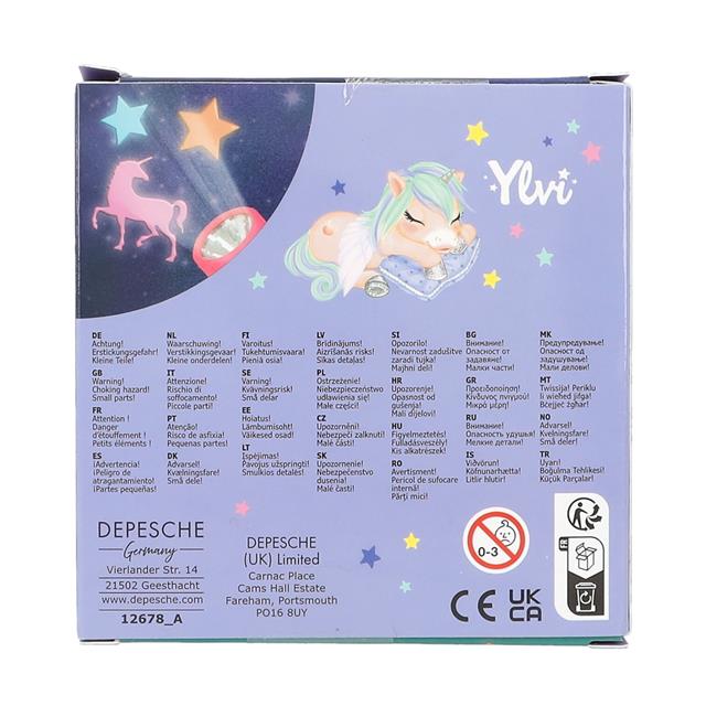 Sticker Glow In The Dark Ylvi Mehrfarbig