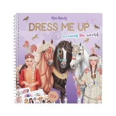 STICKERBOEK MISS MELODY DRESS ME UP AROUND THE WRL Divers