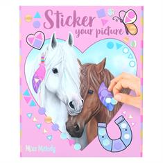 Stickerbuch Sticker Your Picture Miss Melody Sonstige