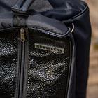 Stiefeltasche HGCroco Patent HORSEGEAR Schwarz