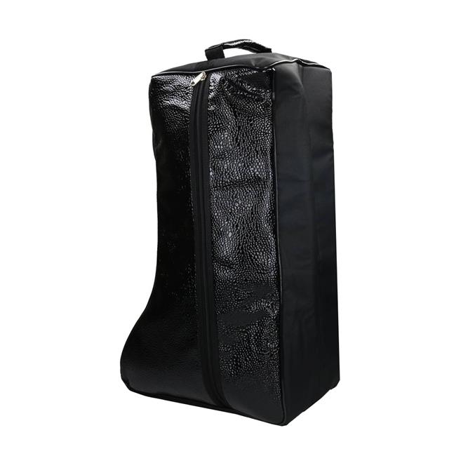 Stiefeltasche HGCroco Patent HORSEGEAR Schwarz