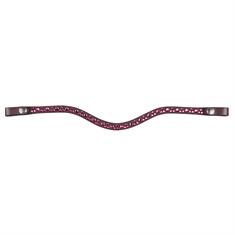 Stirnriemen Eldorado QHP Braun-Pink