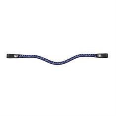 Stirnriemen Eldorado QHP Schwarz-Hellblau