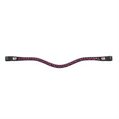 Stirnriemen Eldorado QHP Schwarz-Pink
