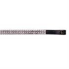 Stirnriemen Exclusive BR Schwarz-Silber